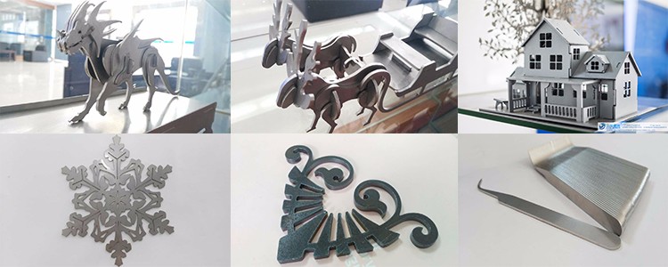 Hurtig levering 3kw karbonmetallrørrørfiberlasermaskin